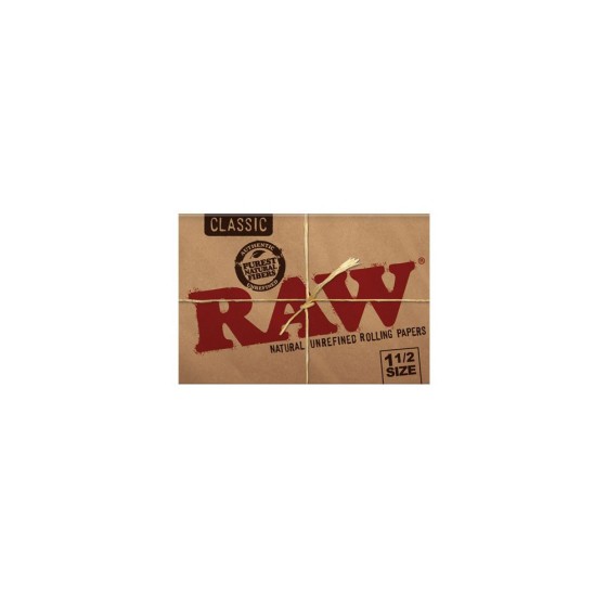 Raw 1 1/2 Classic (25 unid)