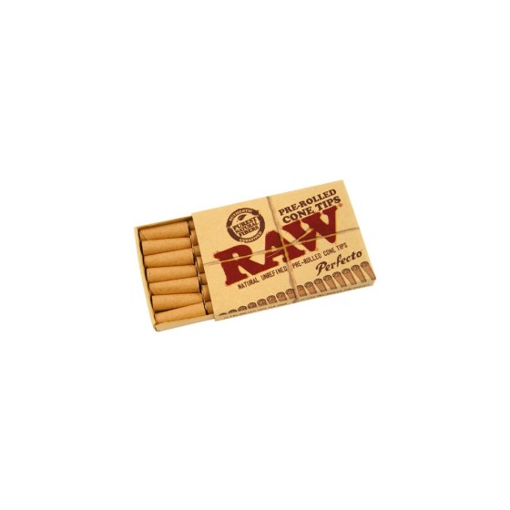 Raw Filtros Pre Rolled Cone Tips Perfecto (20 unid)